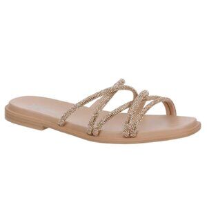 Xappeal Kalani Rose Gold Strappy Sandals Women's size 8
